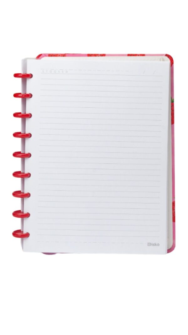 Caderno De Disco Aquarela Morango - M - Cadernos Diskô - Image 3