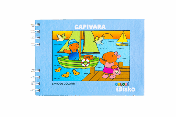 Livro de colorir Colorê Capivara - WIRE-O