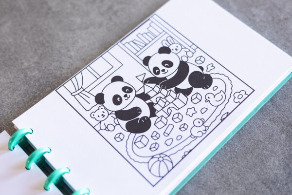 Livro de colorir Colorê Panda - Discos - Image 7