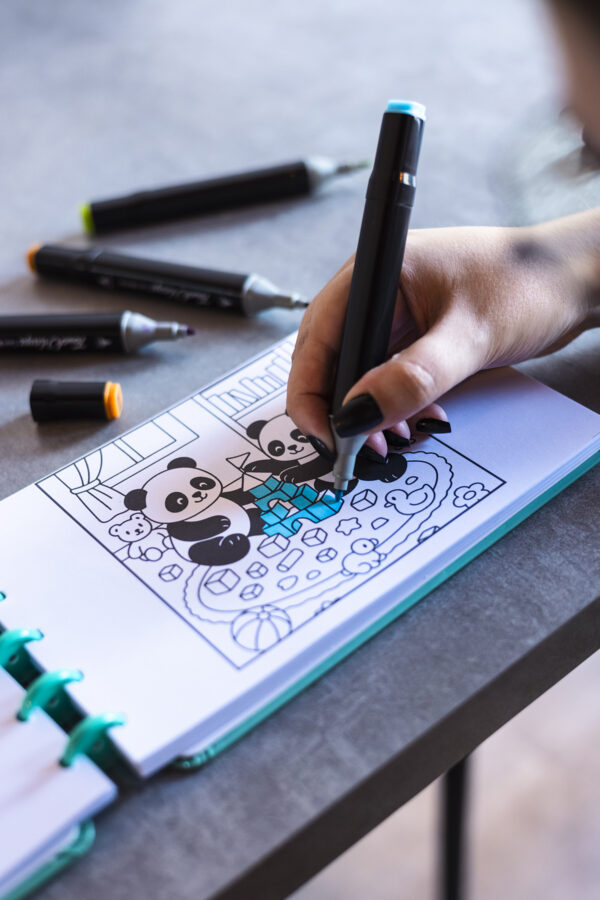 Livro de colorir Colorê Panda - Discos - Image 6