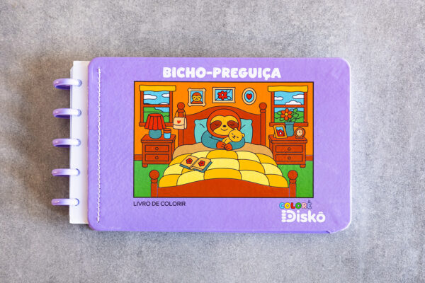 Livro de colorir Colorê Preguiça - Discos - Image 6