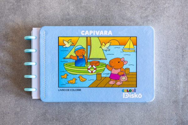 Livro de colorir Colorê Capivara - Discos - Image 2