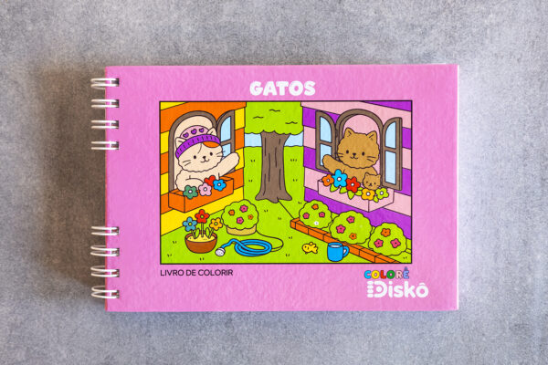 Livro de colorir Colorê Gatos - WIRE-O - Image 4