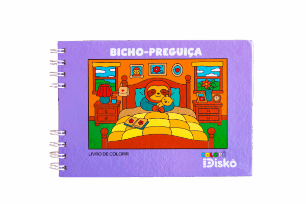 Livro de colorir Colorê Preguiça - WIRE-O