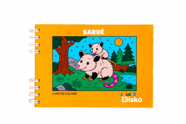 Livro de colorir Colorê Saruê - WIRE-O